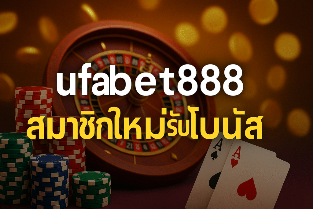 ufabet888 สมาชิกใหม่รับโบนัส